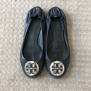 Tory Burch Classic black flats